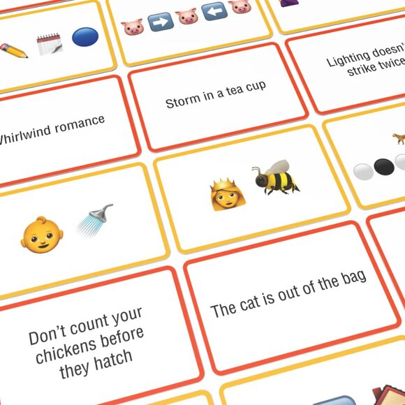 GAME Name the Emoticon Flash Card Game Original Edition Ages 8+ - Picture 5 of 6